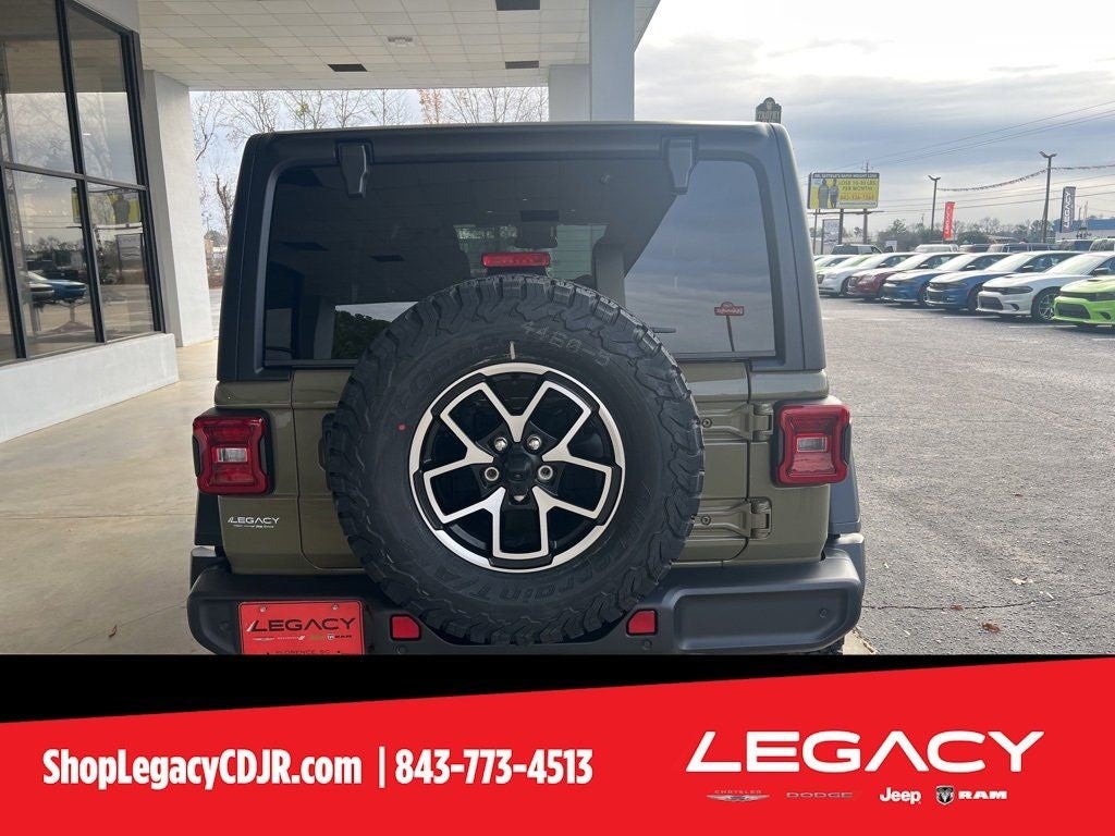 2025 Jeep Wrangler WRANGLER 4-DOOR RUBICON