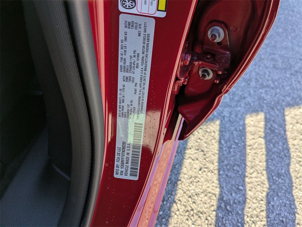 2026 RAM Ram 1500 RAM 1500 BIG HORN CREW CAB 4X4 5'7' BOX