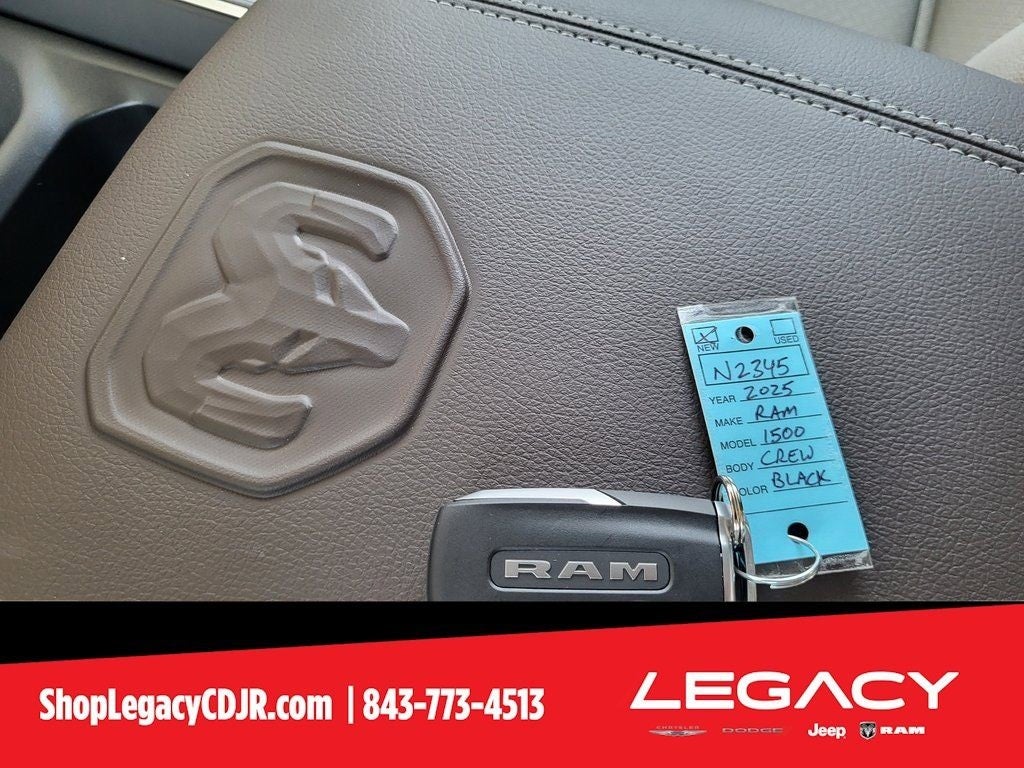 2025 RAM Ram 1500 RAM 1500 LARAMIE CREW CAB 4X4 6'4' BOX