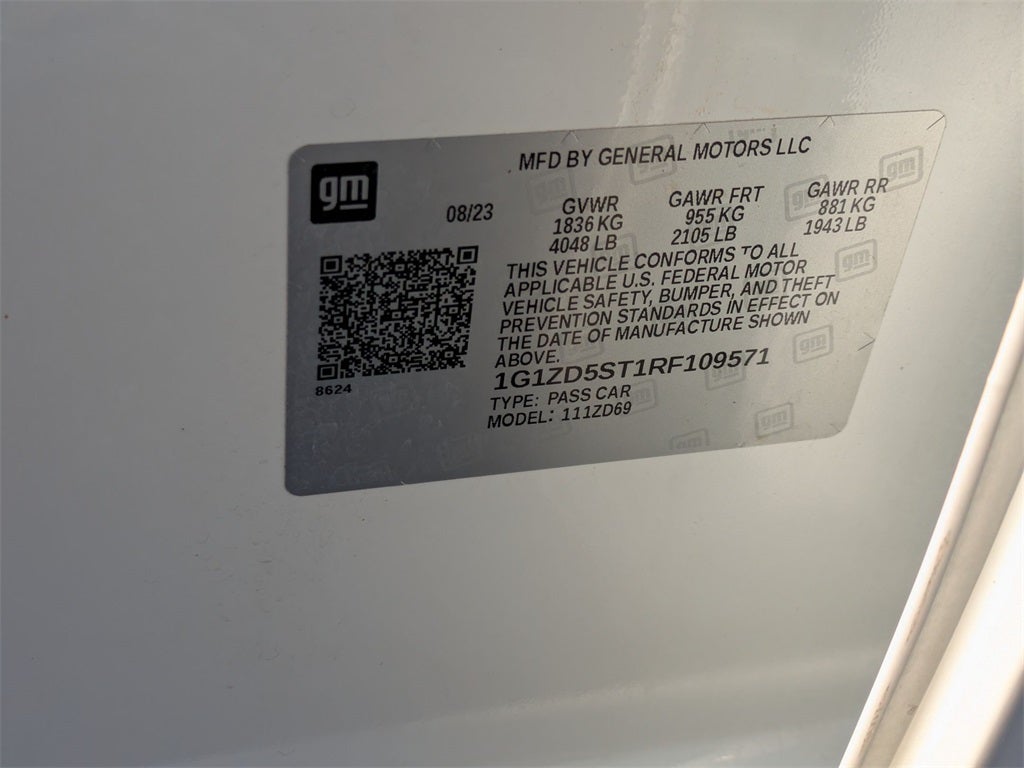 2024 Chevrolet Malibu FWD 1LT