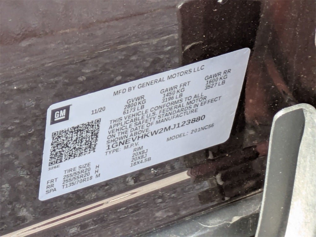 2021 Chevrolet Traverse AWD LT Leather