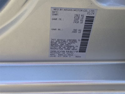 2024 Nissan Altima SR FWD