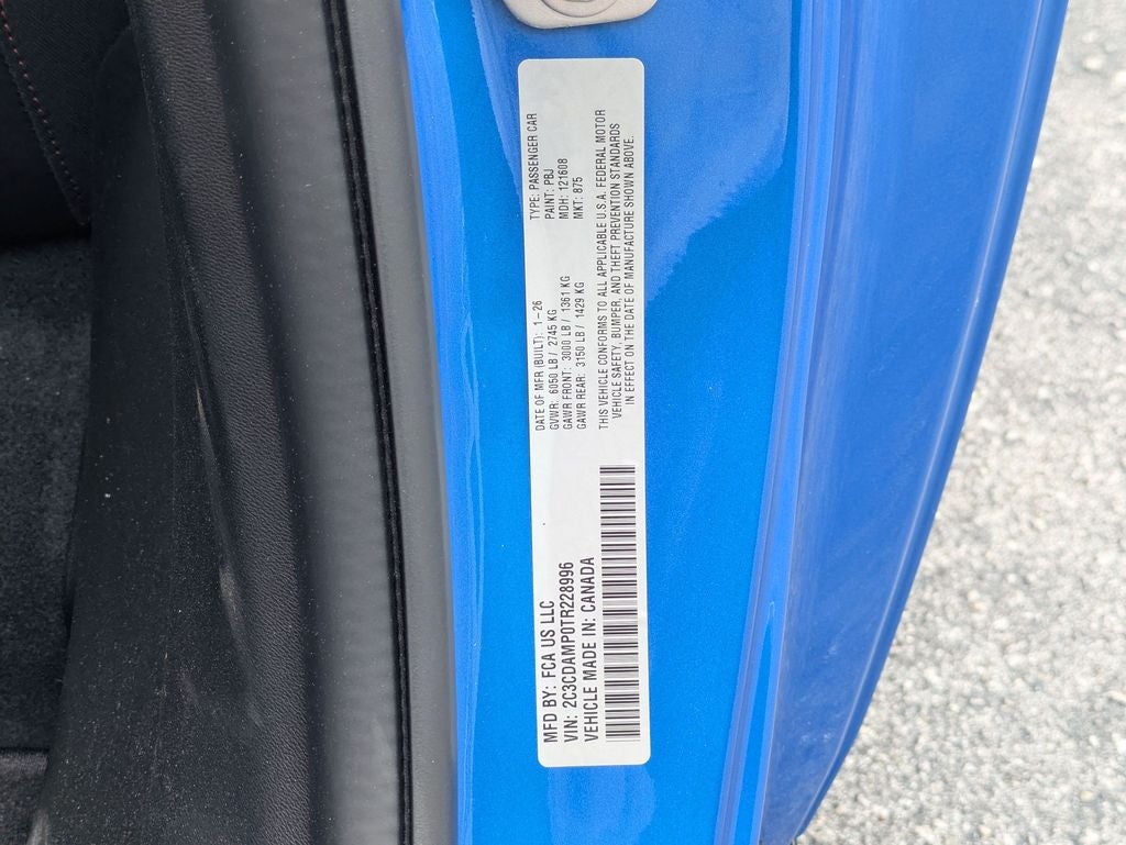 2026 Dodge Charger CHARGER SCAT PACK PLUS 2-DOOR AWD