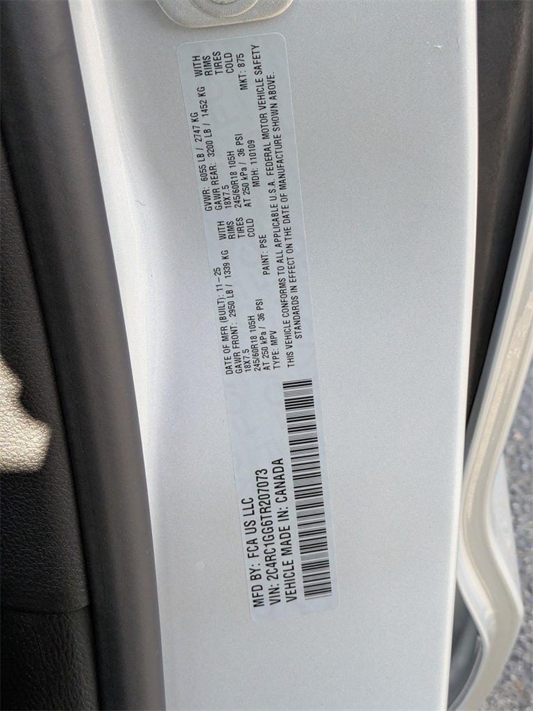 2026 Chrysler Pacifica PACIFICA LIMITED