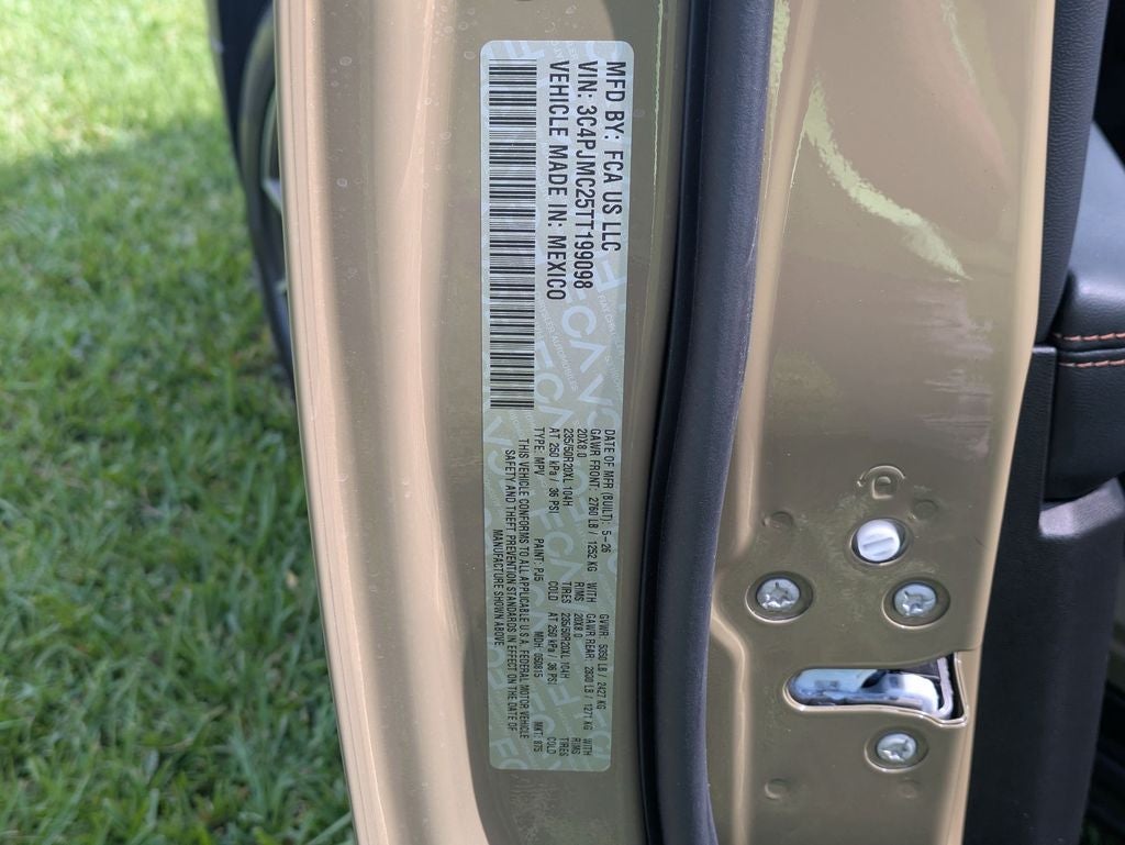 2026 Jeep Cherokee CHEROKEE OVERLAND 4X4