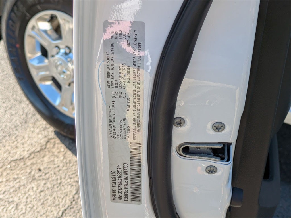 2026 RAM Ram 2500 RAM 2500 BIG HORN CREW CAB 4X4 6'4' BOX