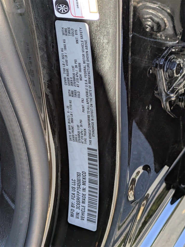 2025 RAM Ram 1500 RAM 1500 BIG HORN CREW CAB 4X4 5'7' BOX