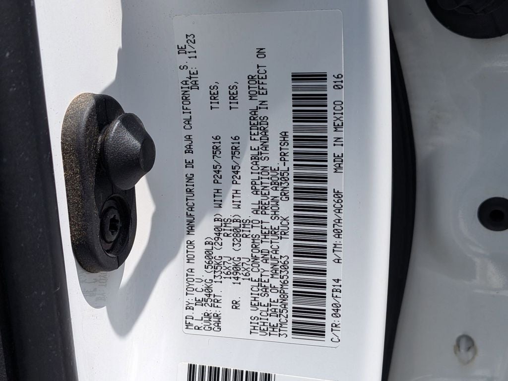 2023 Toyota Tacoma SR V6