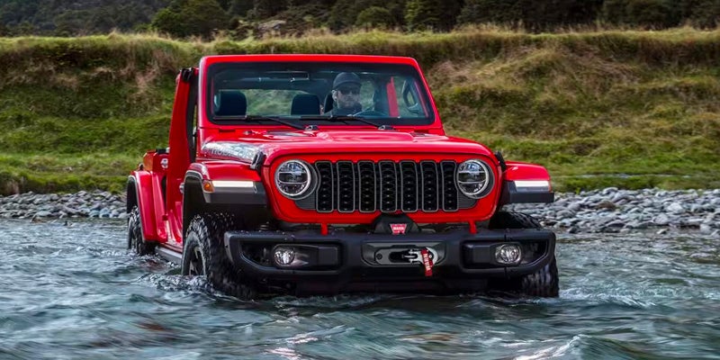 Red 2024 Jeep Wranger