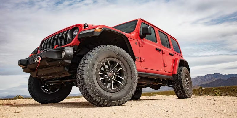Red 2025 Jeep Wrangler