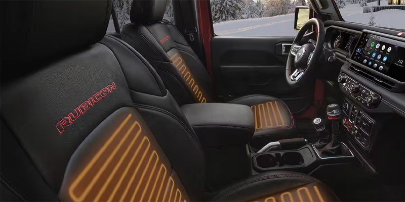 2025 Jeep Wrangler Seating