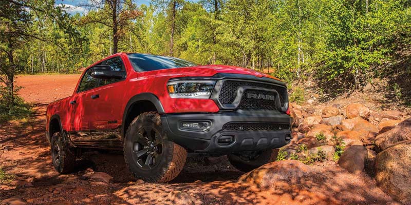 Red 2023 Ram 1500