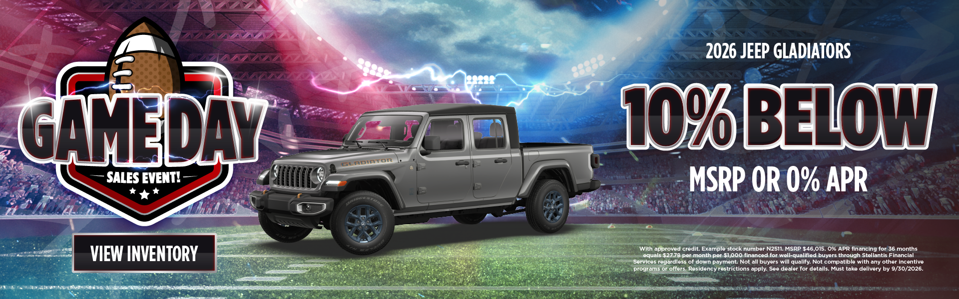 2026 Jeep Gladiators