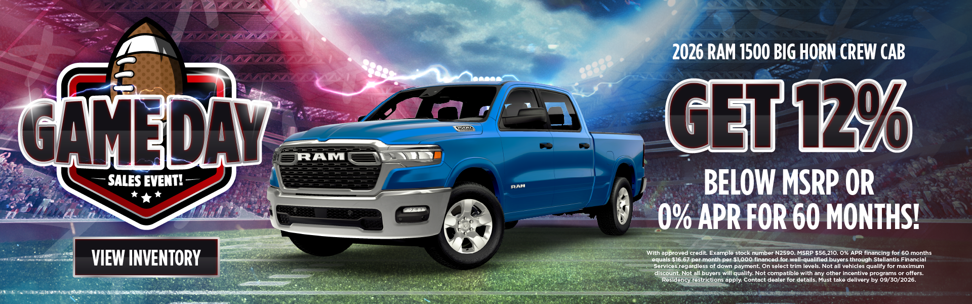 2026 Ram 1500 Big Horn Crew Cab