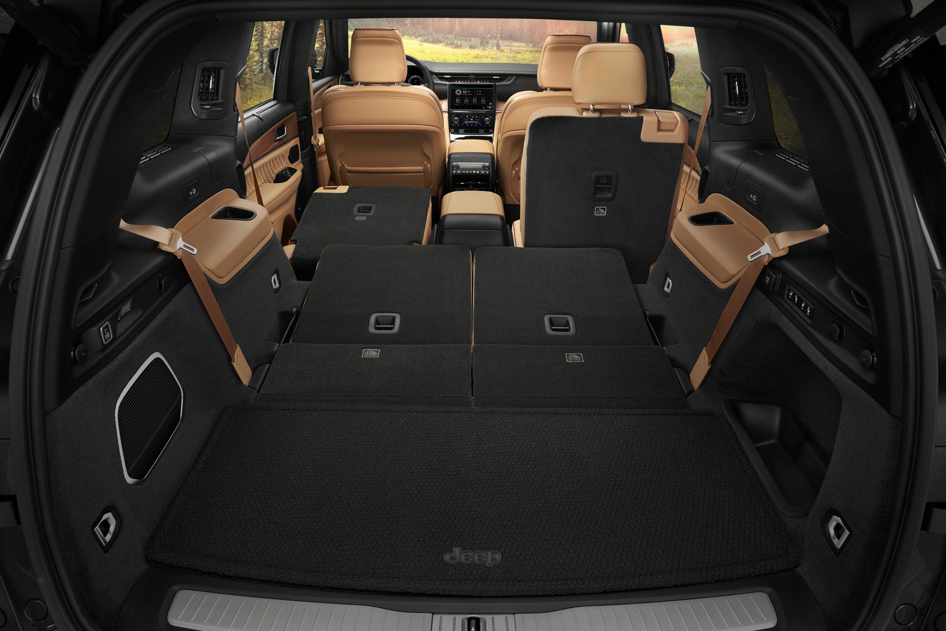 Jeep Grand Cherokee parked outside Legacy CDJR