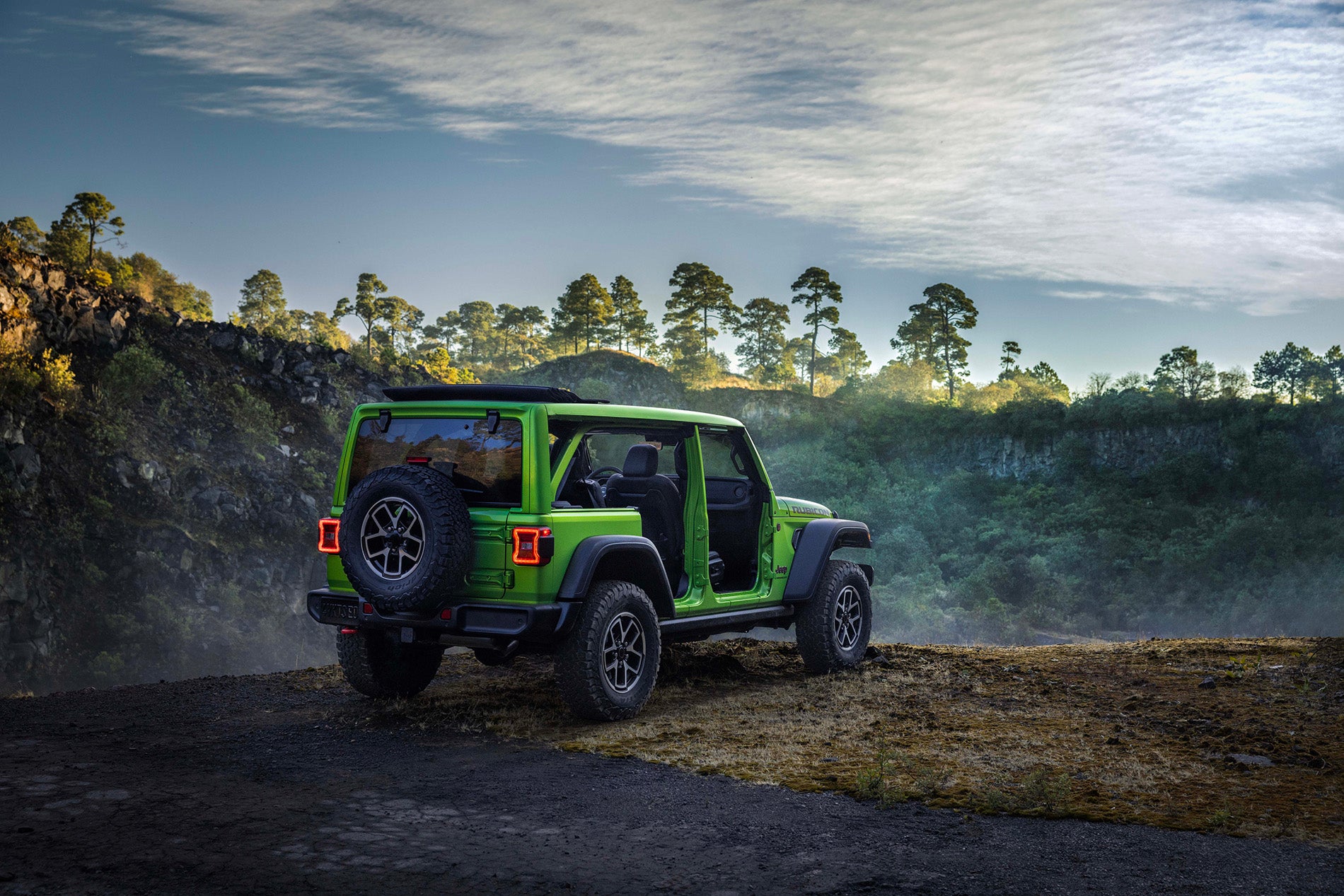 2026 Jeep Wrangler in Mojito green at Legacy CDJR Florence SC